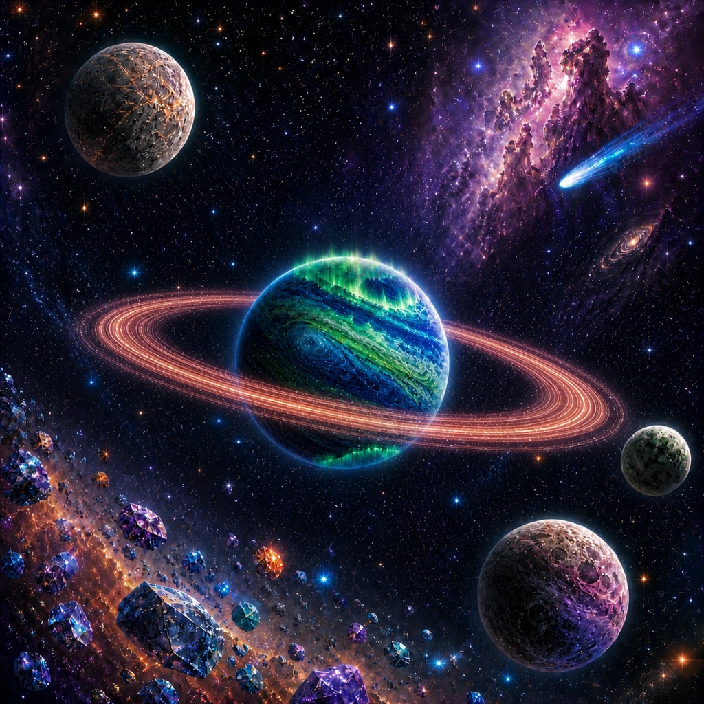Aurora Rings puzzle artwork