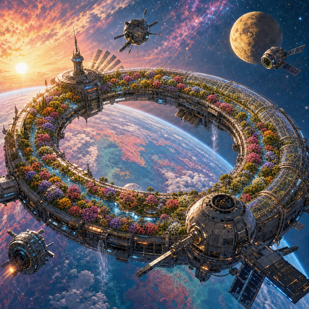 Orbital Garden puzzle artwork